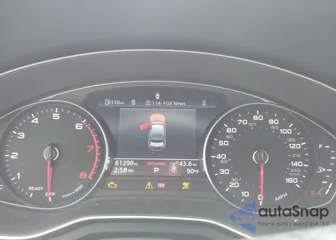 2021 Audi A4 Premium 45 Tfsi S Line Quattro S Tronic z USA, uszkodzony, nr VIN WAUDAAF44MA018951